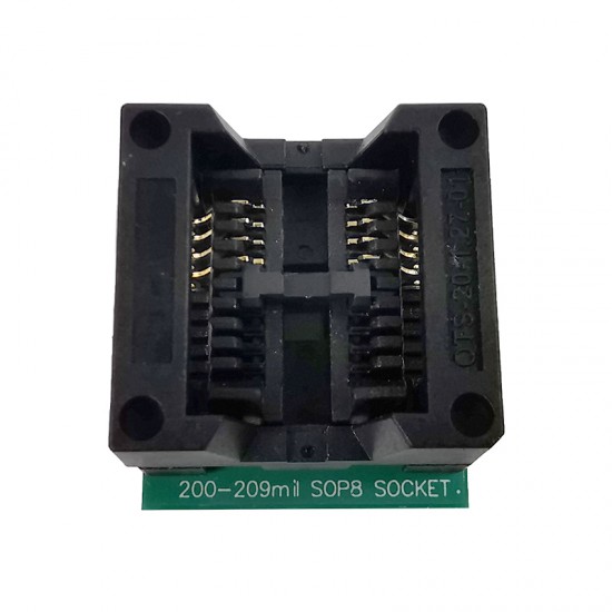 SOIC8 SOP8 to DIP8 Wide-body Seat Wide 200-209mil Programmer Adapter Socket IC Test Conversion Burner SOIC8 SOP8 to DIP8 Wide-body Seat Wide 200-209mil Programmer Adapter Socket IC Test Conversion Burner