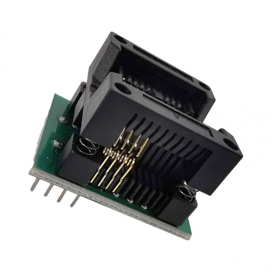 SOIC8 SOP8 to DIP8 Wide-body Seat Wide 200-209mil Programmer Adapter Socket IC Test Conversion Burner SOIC8 SOP8 to DIP8 Wide-body Seat Wide 200-209mil Programmer Adapter Socket IC Test Conversion Burner