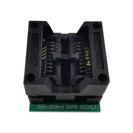 SOIC8 SOP8 to DIP8 Wide-body Seat Wide 200-209mil Programmer Adapter Socket IC Test Conversion Burner SOIC8 SOP8 to DIP8 Wide-body Seat Wide 200-209mil Programmer Adapter Socket IC Test Conversion Burner