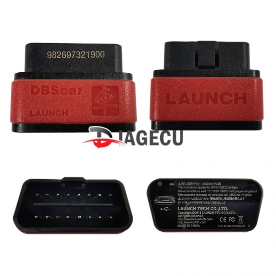 Launch X431 PRO3S DBScar connector Diagzone/Xdiag DBScar Bluetooth compatible Adapter Launch X431 PRO3S DBScar connector Diagzone/Xdiag DBScar Bluetooth compatible Adapter