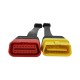 Launch Universal 16pin Male To 16pin Female 36cm OBD2 OBD II Extension connector (with Launch Logo) Launch Universal 16pin Male To 16pin Female 36cm OBD2 OBD II Extension connector (with Launch Logo)