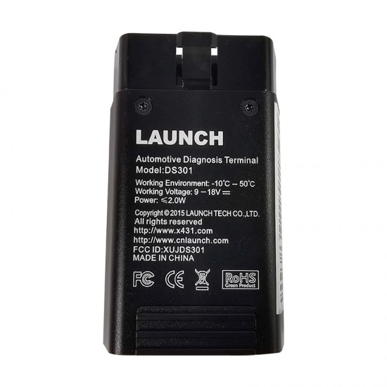 Launch DS301 Metal Bluetooth OBD2 Adapter interface Diagnostic Scanner Launch DS301 Metal Bluetooth OBD2 Adapter interface Diagnostic Scanner