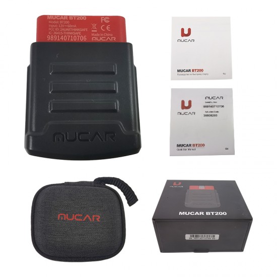 Mucar BT200(Reflash diagzone version) OBD2 Bluetooth Scanner for All Cars Auto Obd2 Tester 15 Resets Diagnosis Mucar BT200(Reflash diagzone version) OBD2 Bluetooth Scanner for All Cars Auto Obd2 Tester 15 Resets Diagnosis