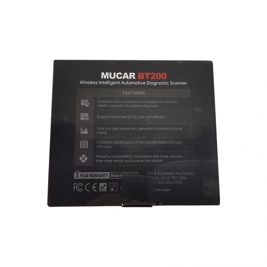 Mucar BT200(Reflash diagzone version) OBD2 Bluetooth Scanner for All Cars Auto Obd2 Tester 15 Resets Diagnosis Mucar BT200(Reflash diagzone version) OBD2 Bluetooth Scanner for All Cars Auto Obd2 Tester 15 Resets Diagnosis