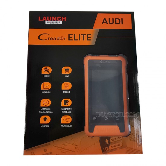 Launch X431 Creader Elite for Audi Professional Full System Diagnostic Tools OBD2 Auto Code Reader Scanner Launch X431 Creader Elite for Audi Professional Full System Diagnostic Tools OBD2 Auto Code Reader Scanner
