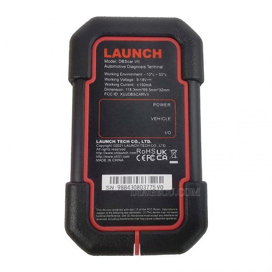 Launch X431 DBScar VII Bluetooth Connector DBSCAR 7 Scanner Support CANFD CAN FD DOIP Protocols for Xdiag/Diagzone/XPR05/Prodiag Tool Launch X431 DBScar VII Bluetooth Connector DBSCAR 7 Scanner Support CANFD CAN FD DOIP Protocols for Xdiag/Diagzone/XPR05/Prodiag Tool