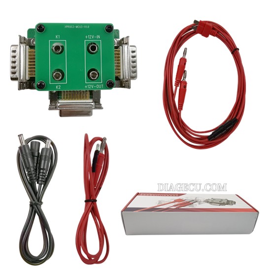 Launch X431 MCU3 Anti-theft Adapter kit Immobilizer Programmer for X431 IMMO Elite Pro X-PROG3 Work for Mercedes All Keys Lost and ECU TCU Reading