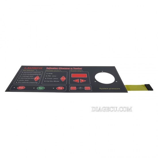 Launch CNC-602A Injector Cleaner Tester English Operation Panel Keyboard Launch CNC-602A Injector Cleaner Tester English Operation Panel Keyboard