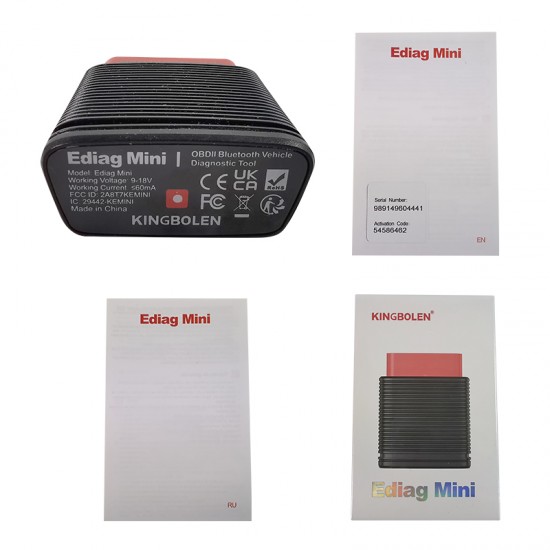 Kingbolen EDIAG MINI(Reflash diagzone version) Car Diagnostic Tools OBD2 Code Reader PK THINKDIAG BT200 Kingbolen EDIAG MINI(Reflash diagzone version) Car Diagnostic Tools OBD2 Code Reader PK THINKDIAG BT200