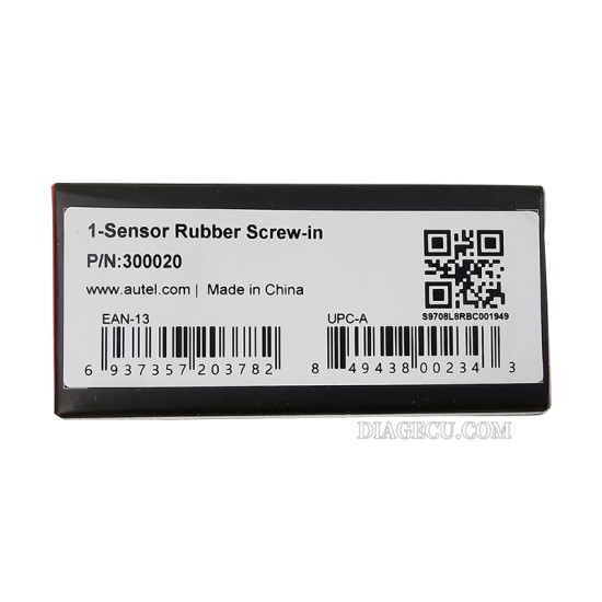 Autel MX-Sensor 315/433MHz 2 in 1 Universal Programmable TPMS Sensor MaxiTPMS Tire Pressure Monitor Tester (Rubber）