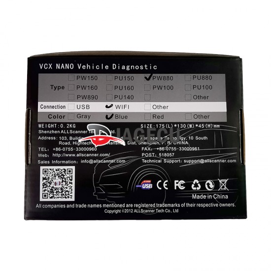 VXDIAG VCX NANO for TOYOTA TIS Techstream Compatible with SAE J2534 WIFI Version VXDIAG VCX NANO for TOYOTA TIS Techstream Compatible with SAE J2534 WIFI Version