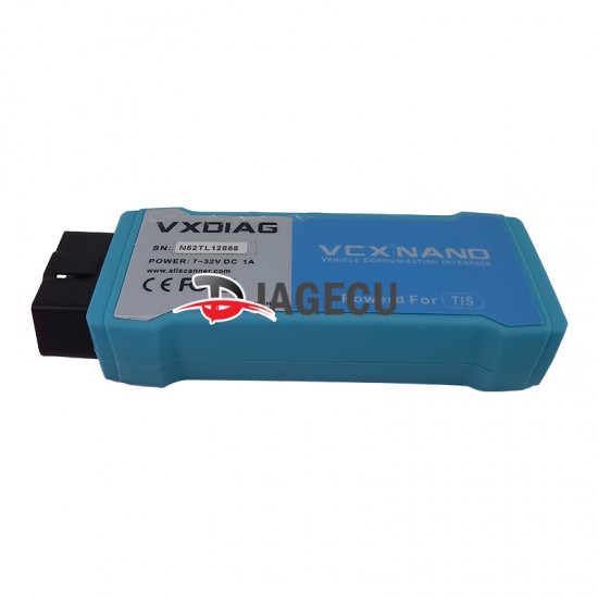 VXDIAG VCX NANO for TOYOTA TIS Techstream Compatible with SAE J2534 WIFI Version VXDIAG VCX NANO for TOYOTA TIS Techstream Compatible with SAE J2534 WIFI Version