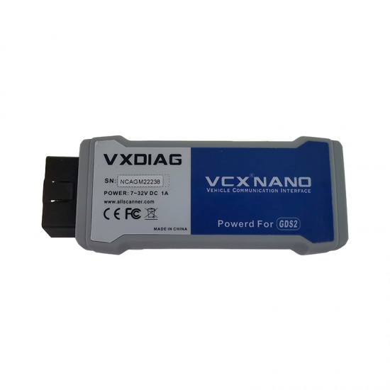 VXDIAG VCX NANO for GM/OPEL GDS2 Diagnostic Tool for GM GDS2 Scanner VXDIAG VCX NANO for GM/OPEL GDS2 Diagnostic Tool for GM GDS2 Scanner