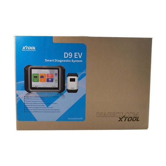 Xtool D9 EV Smart Diagnostic System D9EV for Energy Vehicle Diagnostic for Tesla/BYD Automotive Scanner With Battery Pack Detection Topology Map Xtool D9 EV Smart Diagnostic System D9EV for Energy Vehicle Diagnostic for Tesla/BYD Automotive Scanner With Battery Pack Detection Topology Map