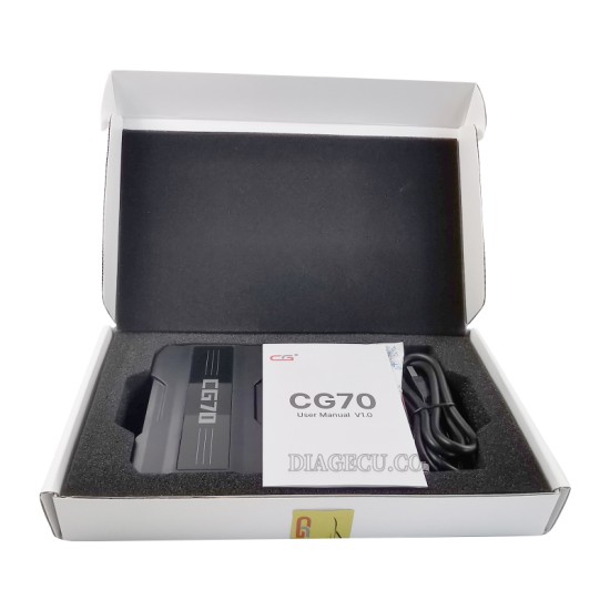 CGDI CG70 Airbag Reset Tool Clear Fault Codes One Key No Welding No Disassembly Support CAN K/L SWCAN J1850 Protocol Air-bag Intelligent Diagnosis Tool