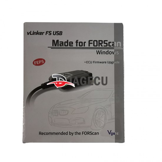 Vgate Vlinker FS ELM327 USB Car Diagnostic Tool for Ford FORScan OBD2 Automotive Scanner MS/HS CAN for Mazda PK OBDLink EX Vgate Vlinker FS ELM327 USB Car Diagnostic Tool for Ford FORScan OBD2 Automotive Scanner MS/HS CAN for Mazda PK OBDLink EX