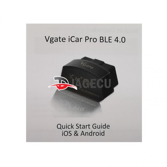 Vgate iCar Pro car diagnostic tool Bluetooth 4.0 OBDII scan tool Vgate iCar Pro car diagnostic tool Bluetooth 4.0 OBDII scan tool