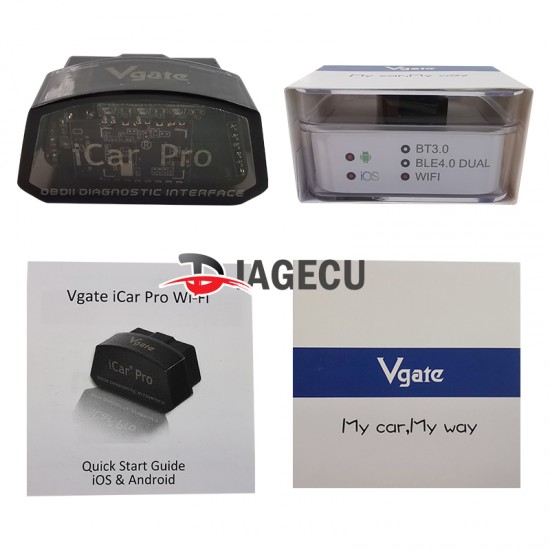 Vgate iCar Pro wifi OBD2 scanner auto diagnostic tool OBDII scan tool Vgate iCar Pro wifi OBD2 scanner auto diagnostic tool OBDII scan tool