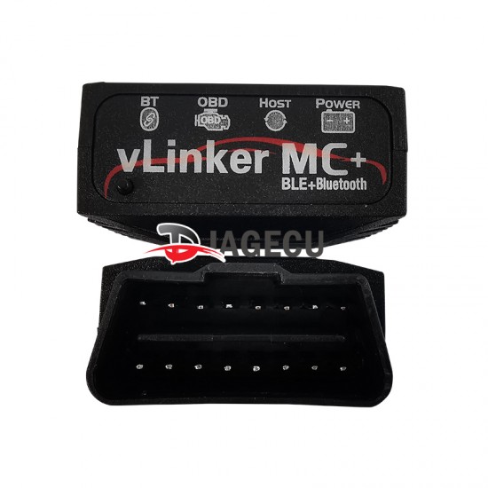 Vgate vLinker MC+ ELM327 OBD2 Scanner for BimmerCode FORScan Bluetooth-Compatible for Android/IOS PK OBDLINK Vgate vLinker MC+ ELM327 OBD2 Scanner for BimmerCode FORScan Bluetooth-Compatible for Android/IOS PK OBDLINK