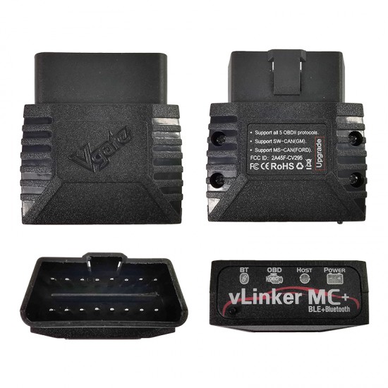 Vgate vLinker MC+ ELM327 OBD2 Scanner for BimmerCode FORScan Bluetooth-Compatible for Android/IOS PK OBDLINK Vgate vLinker MC+ ELM327 OBD2 Scanner for BimmerCode FORScan Bluetooth-Compatible for Android/IOS PK OBDLINK