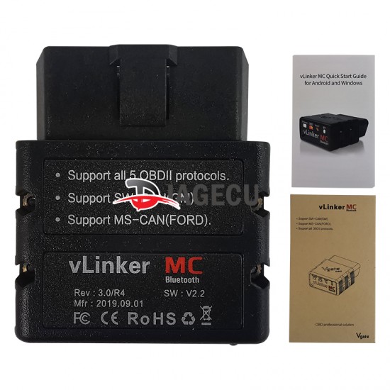 Vgate vLinker MC Bluetooth 3.0 ELM327 V2.2 OBD2 Scanner《old model stop》 Vgate vLinker MC Bluetooth 3.0 ELM327 V2.2 OBD2 Scanner《old model stop》