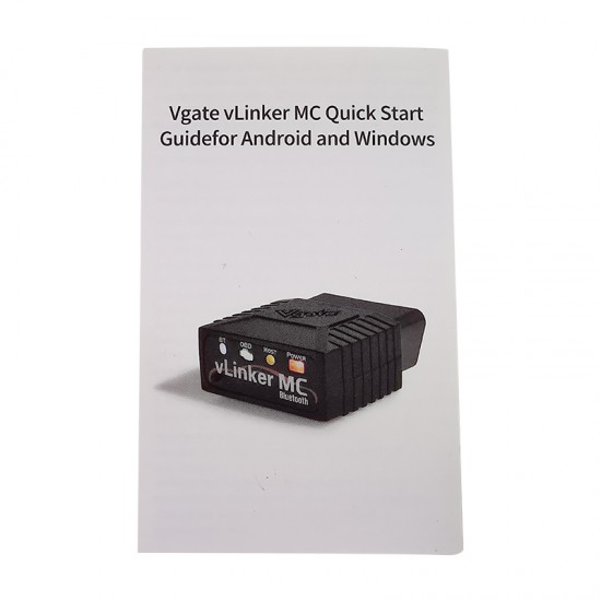 Vgate vLinker MC Bluetooth 3.0 ELM327 V2.2 OBD2 Scanner Vgate vLinker MC Bluetooth 3.0 ELM327 V2.2 OBD2 Scanner