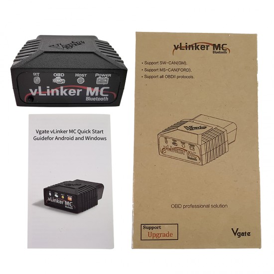Vgate vLinker MC Bluetooth 3.0 ELM327 V2.2 OBD2 Scanner Vgate vLinker MC Bluetooth 3.0 ELM327 V2.2 OBD2 Scanner