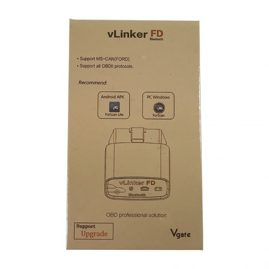 Vgate vLinker FD Bluetooth 3.0 OBD2 Scanner ELM327 V2.2 for Ford MS-CAN Vgate vLinker FD Bluetooth 3.0 OBD2 Scanner ELM327 V2.2 for Ford MS-CAN