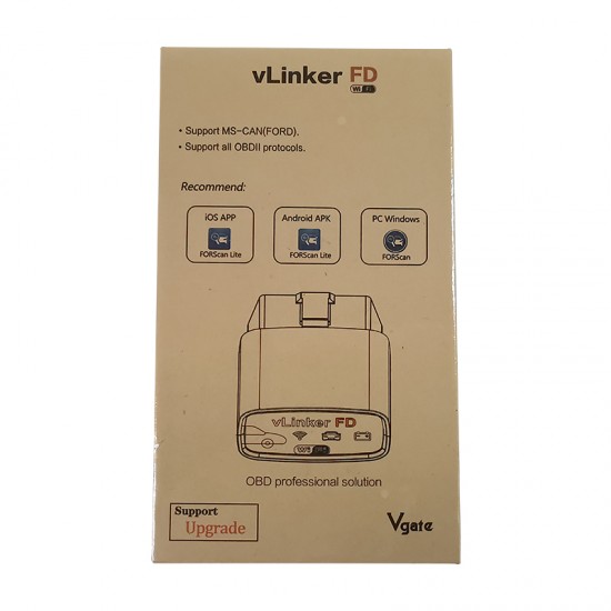 Vgate vLinker FD WiFi OBD2 Scanner ELM327 V2.2 for Ford MS-CAN Vgate vLinker FD WiFi OBD2 Scanner ELM327 V2.2 for Ford MS-CAN