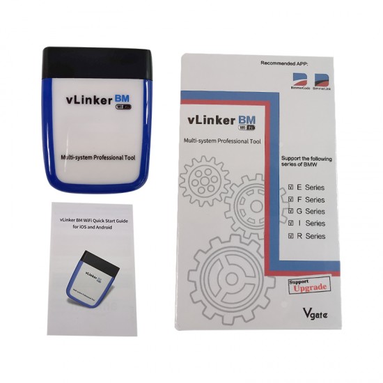 Vgate vLinker BM wifi For BMW Scanner wifi OBD2 Car Diagnostic Auto Scan Tool Bimmercode for BMW ELM327 Vgate vLinker BM wifi For BMW Scanner wifi OBD2 Car Diagnostic Auto Scan Tool Bimmercode for BMW ELM327