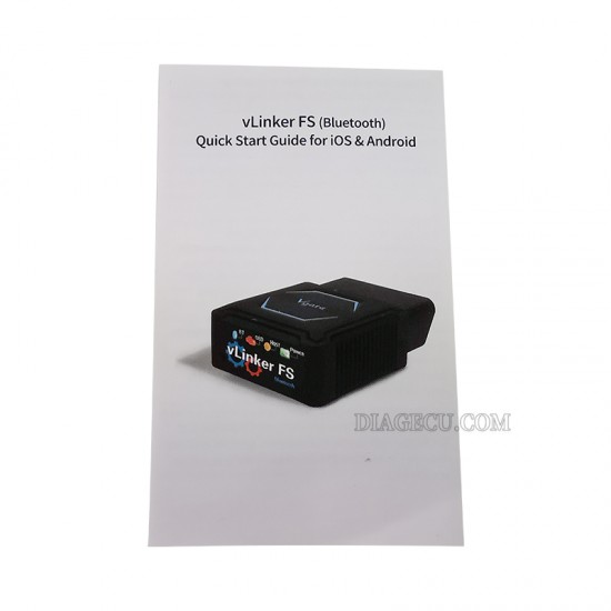 Vgate Vlinker FS Bluetooth OBD2 Diagnostic Scan Tool,OBDII Car Code Reader for IOS,Android & Windows Vgate Vlinker FS Bluetooth OBD2 Diagnostic Scan Tool,OBDII Car Code Reader for IOS,Android & Windows