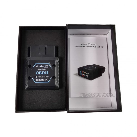 Vgate Vlinker FS Bluetooth OBD2 Diagnostic Scan Tool,OBDII Car Code Reader for IOS,Android & Windows Vgate Vlinker FS Bluetooth OBD2 Diagnostic Scan Tool,OBDII Car Code Reader for IOS,Android & Windows