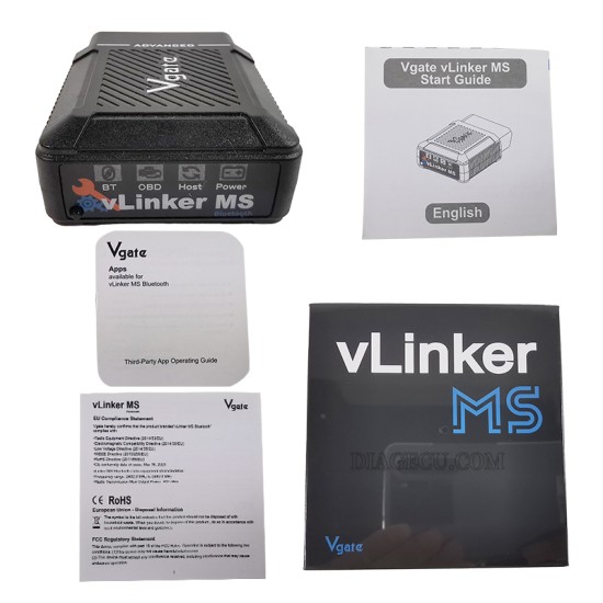 Vgate VLinker MS Bluetooth OBD2 Scanner Upgrade ELM327 Bluetooth Support iOS/PC/Android Car Scanner OBD Auto Diagnostic Tool OBD 2 Scan OBD Code Reader PK ELM327 Vgate VLinker MS Bluetooth OBD2 Scanner Upgrade ELM327 Bluetooth Support iOS/PC/Android Car Scanner OBD Auto Diagnostic Tool OBD 2 Scan OBD Code Reader PK ELM327