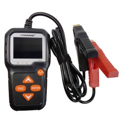 Konnwei KW650 Car Motorcycle Battery Tester 6V/12V Auto Battery System Analyzer 100 to 2000CCA Car Moto Cranking Charging Test Tool