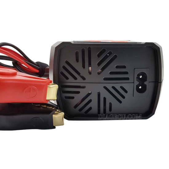 Konnwei KW520 12V 10A&24V 5A Automatic Car Truck Battery Tester Charger Lead Acid Car Battery Pulse Repair Tool AGM Gel Lithium 3 in 1 Diagnostic Scanner 100-2000CCA Battery Tester