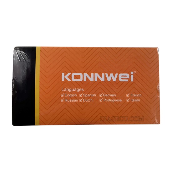 Konnwei KW520 12V 10A&24V 5A Automatic Car Truck Battery Tester Charger Lead Acid Car Battery Pulse Repair Tool AGM Gel Lithium 3 in 1 Diagnostic Scanner 100-2000CCA Battery Tester