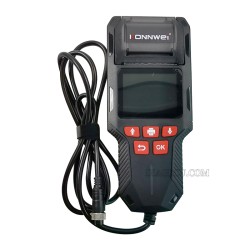 Konnwei KW700 12/24v Battery Tester with printer 10-2000CCA Car Battery Tester Motorcycle Cranking Charging Circut Tester Battery Analyzer