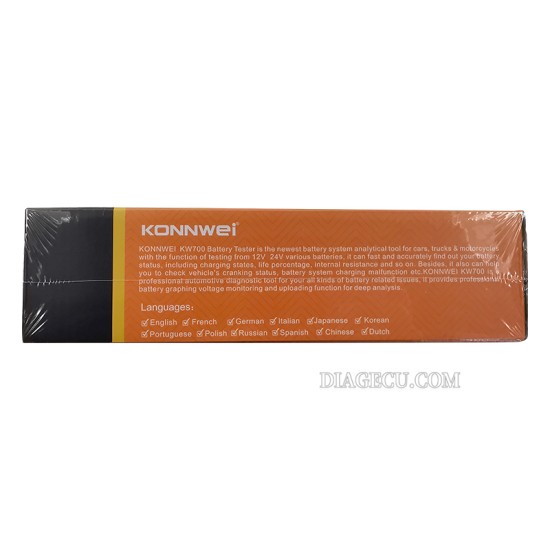 Konnwei KW700 12/24v Battery Tester with printer 10-2000CCA Car Battery Tester Motorcycle Cranking Charging Circut Tester Battery Analyzer Konnwei KW700 12/24v Battery Tester with printer 10-2000CCA Car Battery Tester Motorcycle Cranking Charging Circut Tester Battery Analyzer