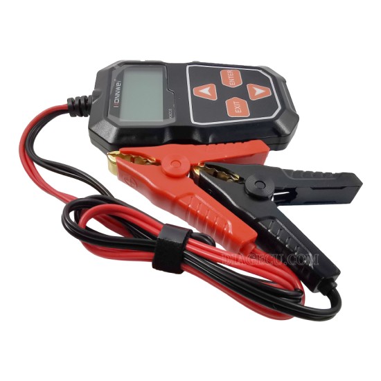 Konnwei KW208 12V Car Battery Tester 100 to 2000CCA Cranking Charging Circut Tester Battery Health Voltage Viewer Battery Repair Battery Analyzer Battery Tool Car Charging Scan Detection Tool