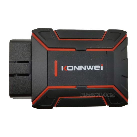 Konnwei MAXOBD full System Automotive Scanner Bluetooth 5.2 OBD2 Diagnostic Tool Airbag ABS Braking System Code Read Engine for Android and IOS both with Free MAXOBD App on mobile