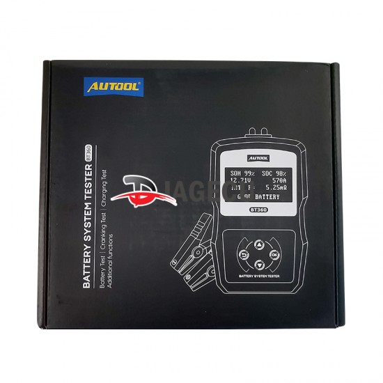 Autool BT360 12V Car Battery Tester Digital Automotive Diagnostic Battery Tester Analyzer Vehicle Cranking Charging Scanner Tool Autool BT360 12V Car Battery Tester Digital Automotive Diagnostic Battery Tester Analyzer Vehicle Cranking Charging Scanner Tool