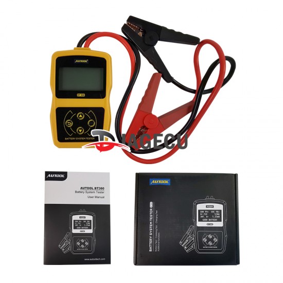 Autool BT360 12V Car Battery Tester Digital Automotive Diagnostic Battery Tester Analyzer Vehicle Cranking Charging Scanner Tool Autool BT360 12V Car Battery Tester Digital Automotive Diagnostic Battery Tester Analyzer Vehicle Cranking Charging Scanner Tool