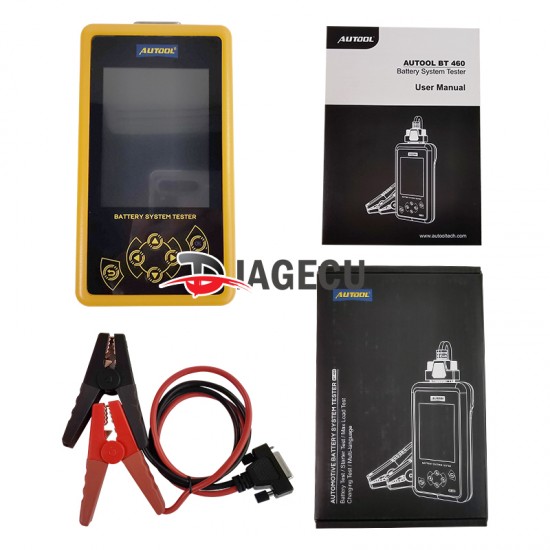 Autool BT460 Car Battery Tester 12V/24V Automotive Batteries Analysis Meter Car Quick Cranking Charging Diagnostic Tool PK KW600 Autool BT460 Car Battery Tester 12V/24V Automotive Batteries Analysis Meter Car Quick Cranking Charging Diagnostic Tool PK KW600
