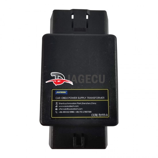 Autool OBD2 Power Supply 24V to 12V Adapter Input Voltage 24V to Output Voltage 12V OBD Adapter Connector Autool OBD2 Power Supply 24V to 12V Adapter Input Voltage 24V to Output Voltage 12V OBD Adapter Connector