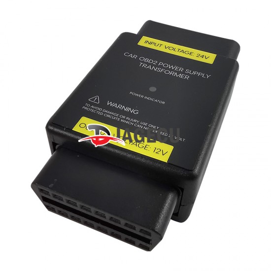 Autool OBD2 Power Supply 24V to 12V Adapter Input Voltage 24V to Output Voltage 12V OBD Adapter Connector Autool OBD2 Power Supply 24V to 12V Adapter Input Voltage 24V to Output Voltage 12V OBD Adapter Connector