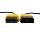 Autool 30cm OBD2 Adapter Cable ELM327 Extend Connector 16Pin Male to Female Extension Wire Autool 30cm OBD2 Adapter Cable ELM327 Extend Connector 16Pin Male to Female Extension Wire
