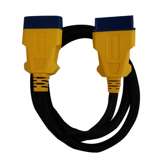 Autool 100cm 1m OBD2 Extension Cable Famale 16Pin Waterproof Nylon Strongthen Anti-Scalding Adapter Autool 100cm 1m OBD2 Extension Cable Famale 16Pin Waterproof Nylon Strongthen Anti-Scalding Adapter