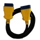 Autool 100cm 1m OBD2 Extension Cable Famale 16Pin Waterproof Nylon Strongthen Anti-Scalding Adapter Autool 100cm 1m OBD2 Extension Cable Famale 16Pin Waterproof Nylon Strongthen Anti-Scalding Adapter