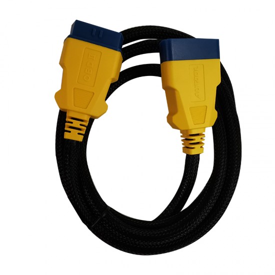 Autool 1.5m 150cm OBD2 Extension Cable 16pin to 16pin Socket Waterproof Anti-Scalding Flexible Connector Cord Autool 1.5m 150cm OBD2 Extension Cable 16pin to 16pin Socket Waterproof Anti-Scalding Flexible Connector Cord