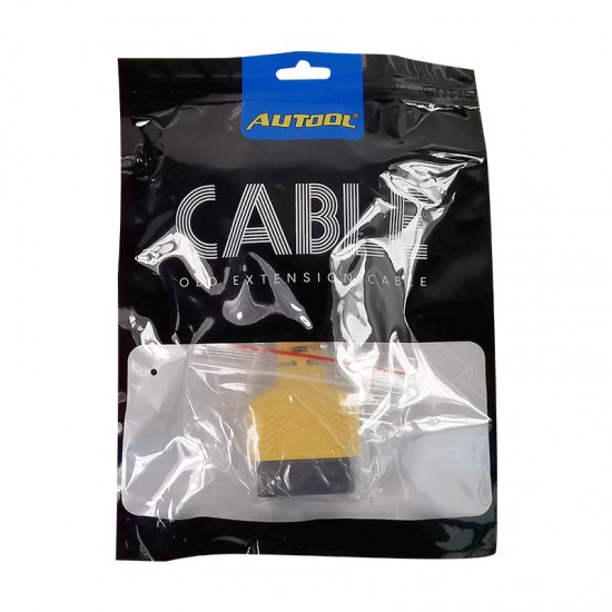 Autool OBD2 Extension Cable Connector 14cm OBD 16pin Adapter Extend Wire Autool OBD2 Extension Cable Connector 14cm OBD 16pin Adapter Extend Wire